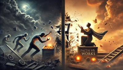 Faith vs. Works — Does being a good person pay for sin?